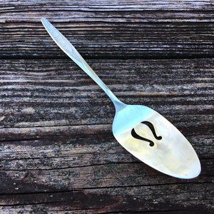 Custom Craft Stainless Steel Pie Dessert Server -  Rose/Flower